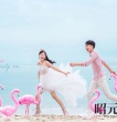 鄭州婚紗攝影旅拍哪家好？海邊飄逸浪漫婚紗！